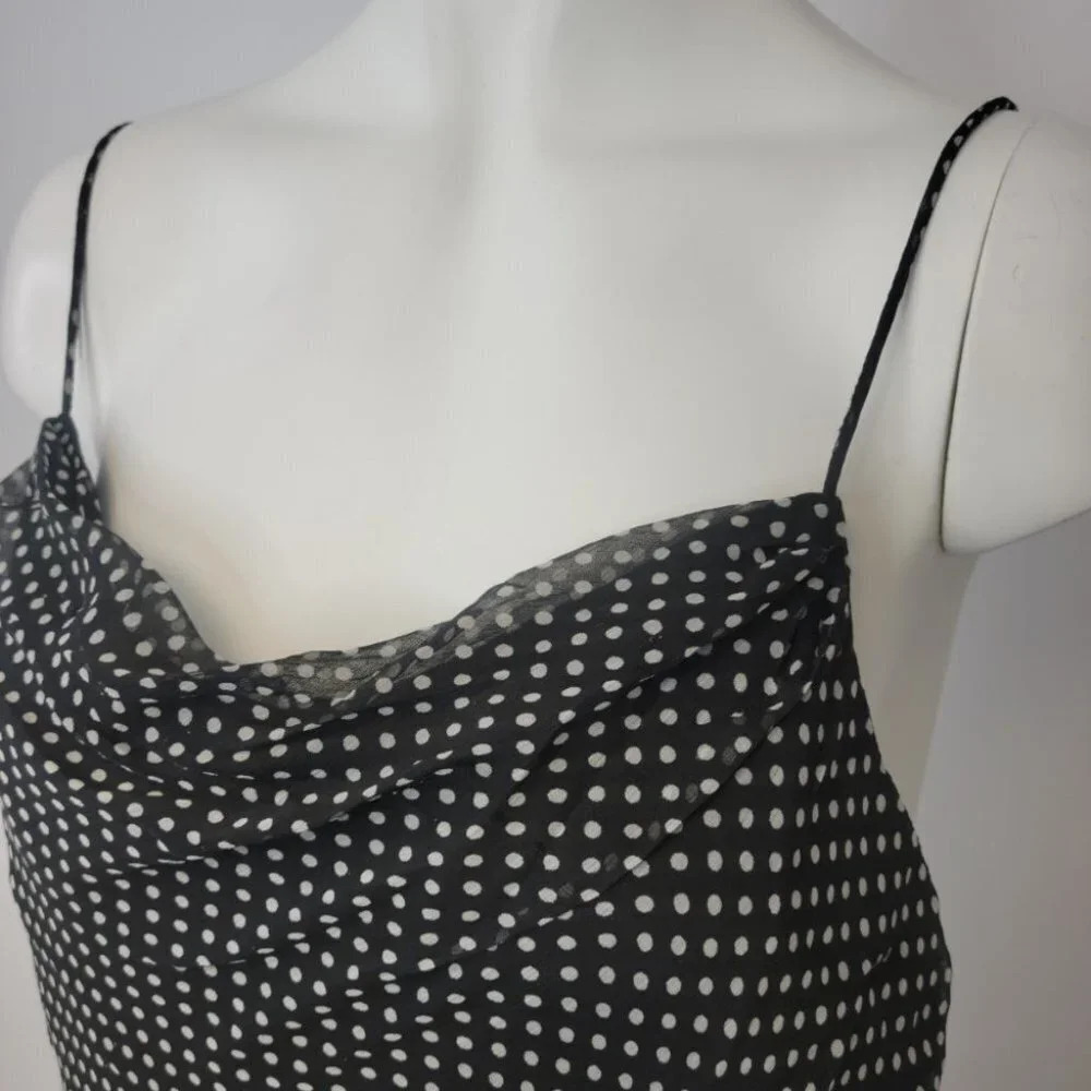 Urban Outfitters Black and White Polka Dot Dress - Picture 3 of 7
